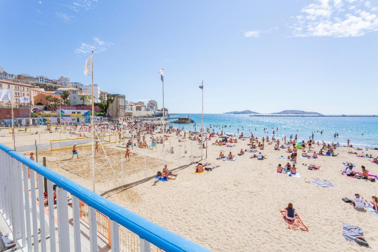 Appartement "Les Pieds Dans L'Eau" 1 Chambre Parking Jo Marseille Eksteriør bilde